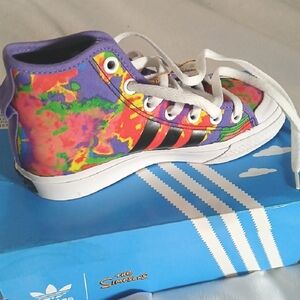 ADIDAS Multicolor The Simpson's Nizza High-Top Sneakers NIB